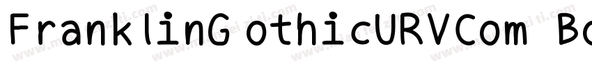 FranklinG othicURVCom  Boo字体转换